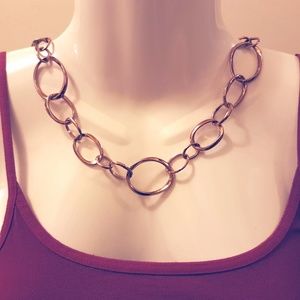 NWOT - FOSSIL 22" bronze chain necklace